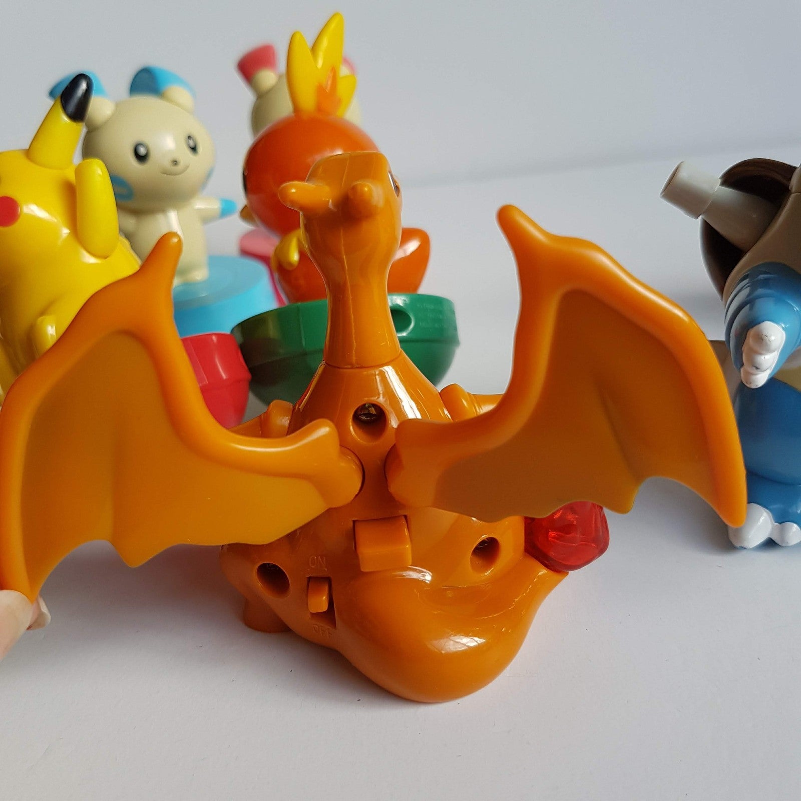 Pokemon McDonalds Happy Meal Toy LOT Charizard Snivy Minim Torchic Action Figure9