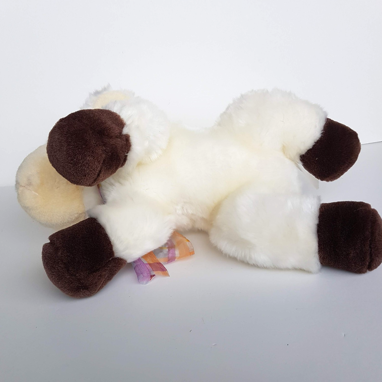 Adorable FLOPPY LAMB SLEEPY SHEEP Plush 30cm Stuffed Animal Laying Soft Toy Cute8