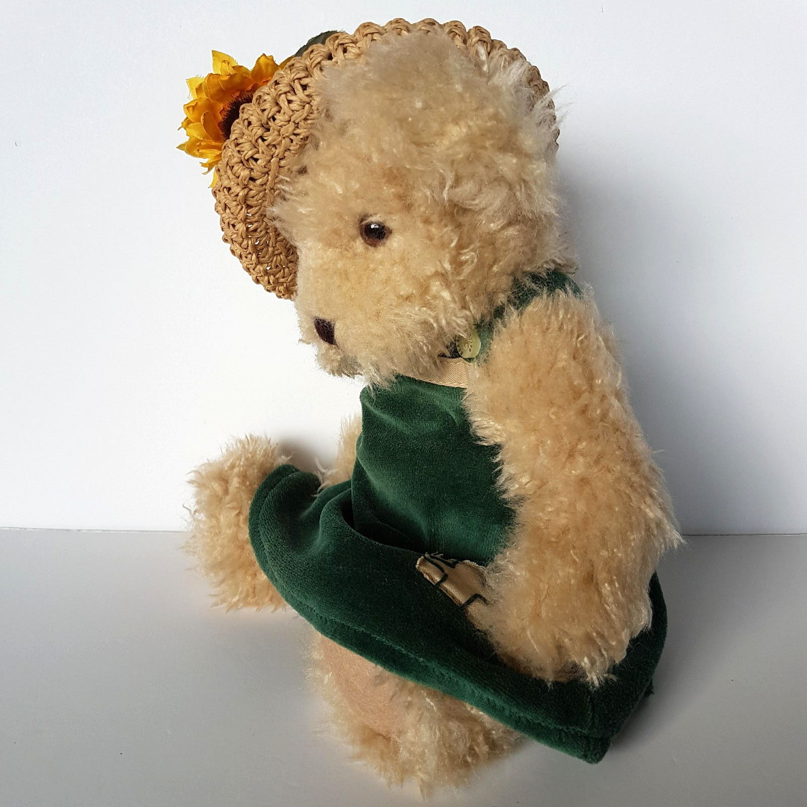 SETTLER BEARS Teddy Plush 5 Way Jointed 31cm Dress Stuffed Animal Soft Toy Cute4