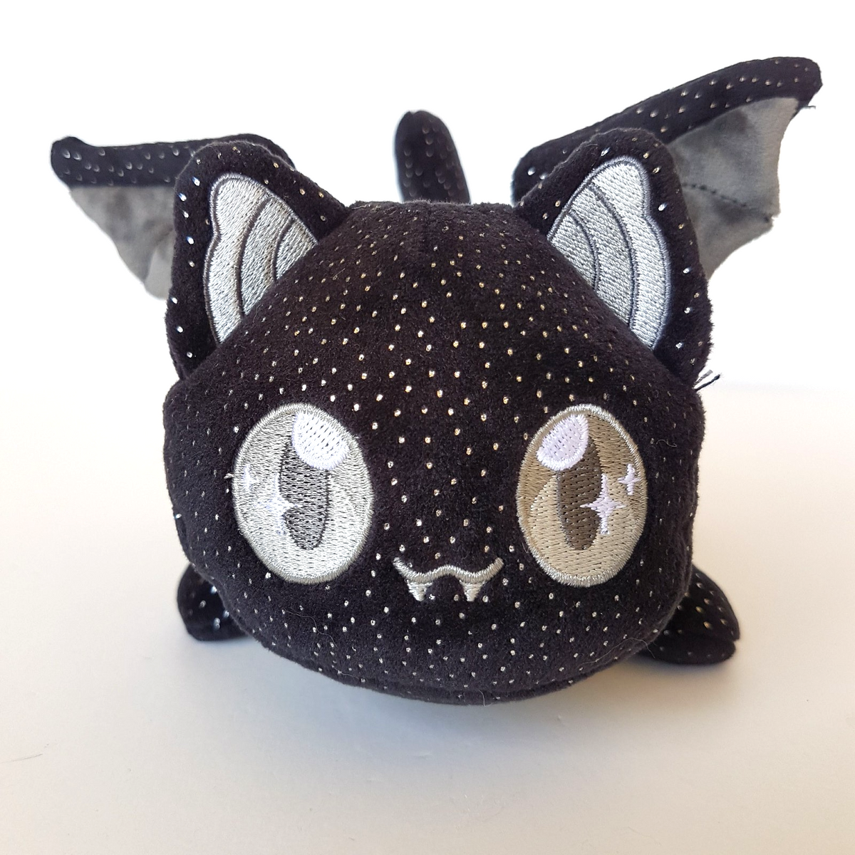 RARE Aphmau MeeMeows BAT CAT Halloween Plush Black Spot Soft Toy Stuffed Animal1
