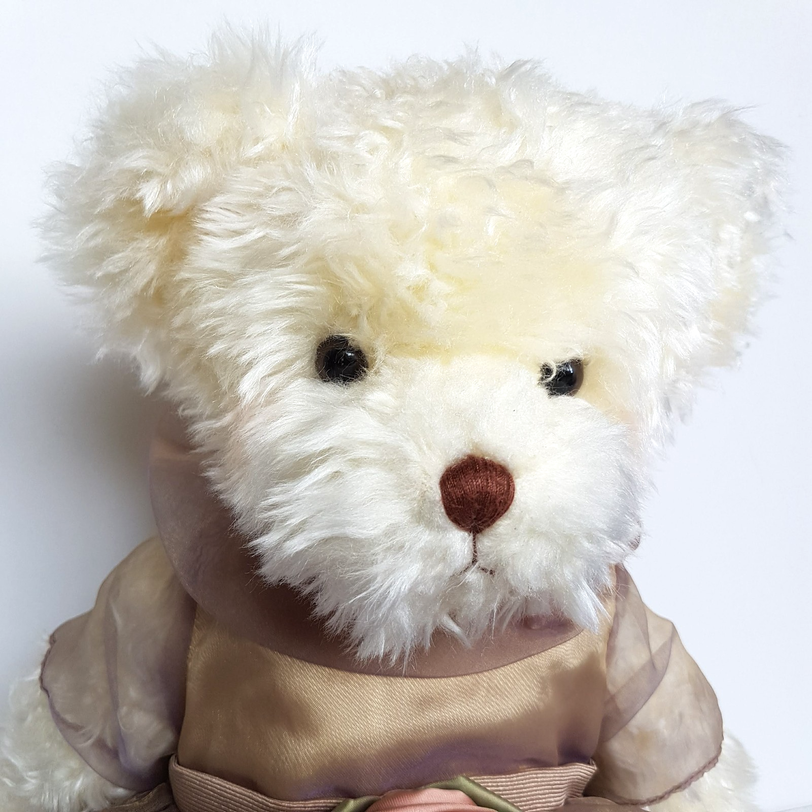 Russ CHLOE ROSE Teddy Bear 44cm Soft Toy Stuffed Animal Cute Dress Floppy Cuddly2