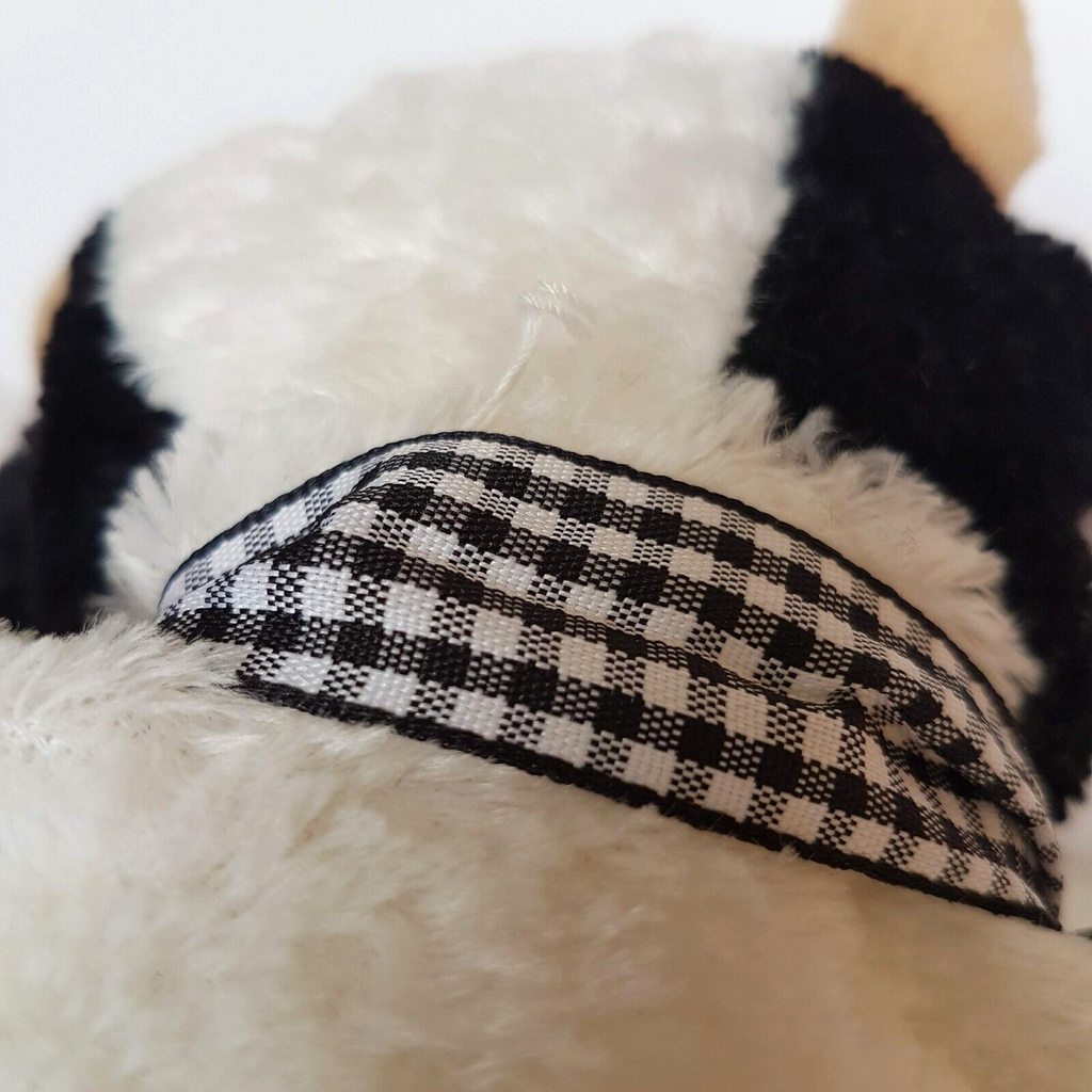 David Jones FLOPPY COW Plush Black White Stuffed Animal Farm Cuddly Soft Toy6