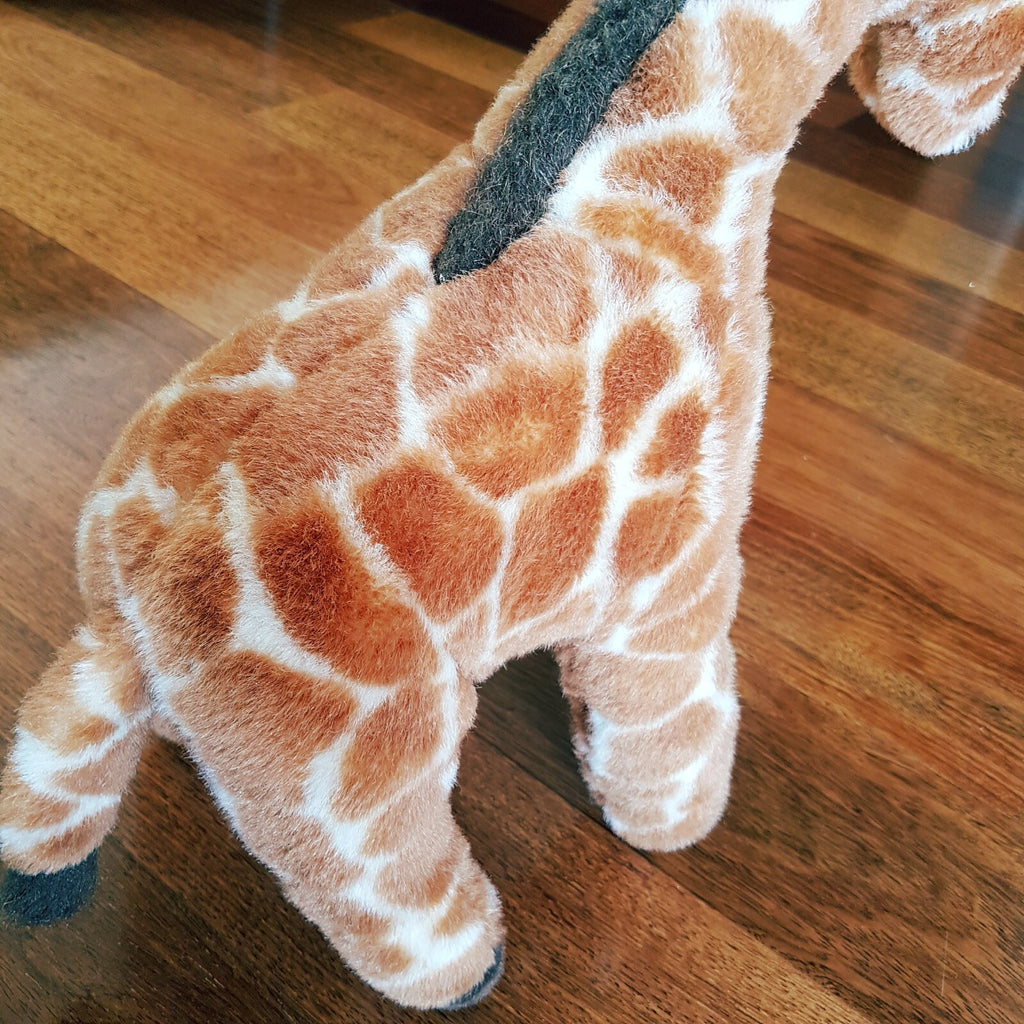 Vintage TY LARGE GIRAFFE Jumbo 42cm 1990 Stuffed Animal Plush Soft Toy Rare HTF9