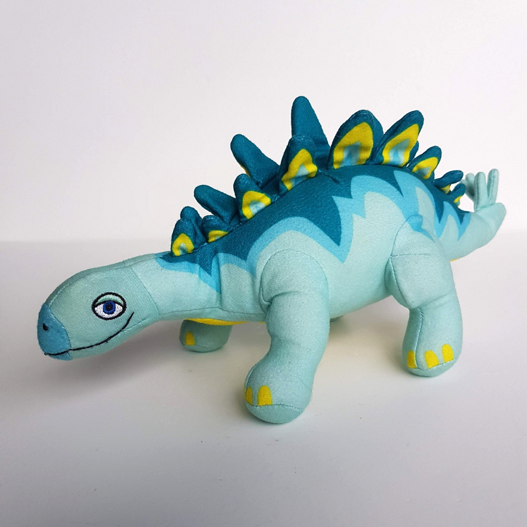 Dinosaur Train MORRIS STEGOSAURUS Jim Henson Plush Soft Toy 2010 Stuffed Animal0