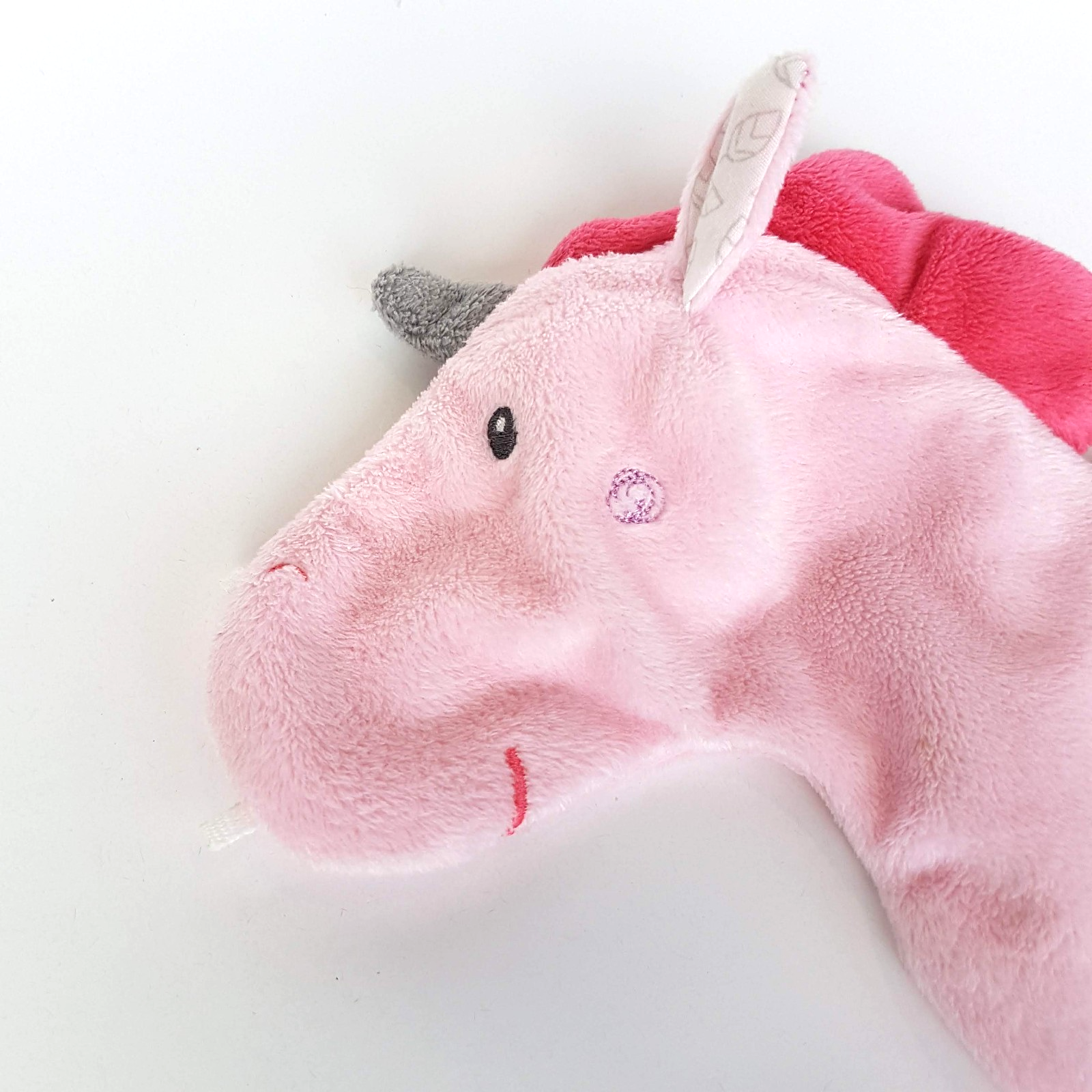 Babydream PINK UNICORN Baby Lovey Security Blanket Plush Comforter Soft Toy Star1