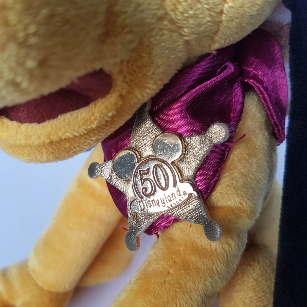 Disney 50th ANNIVERSARY PLUTO Dog Plush Soft Toy Hat Puppy Stuffed Animal Cute1