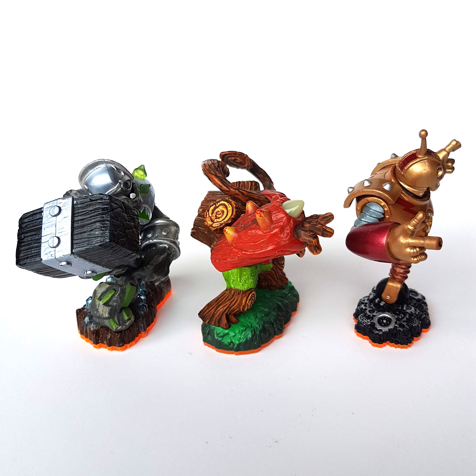 Skylanders GIANTS Crusher Tree Rex Bouncer 2012 Figure Gaming Orange Base6