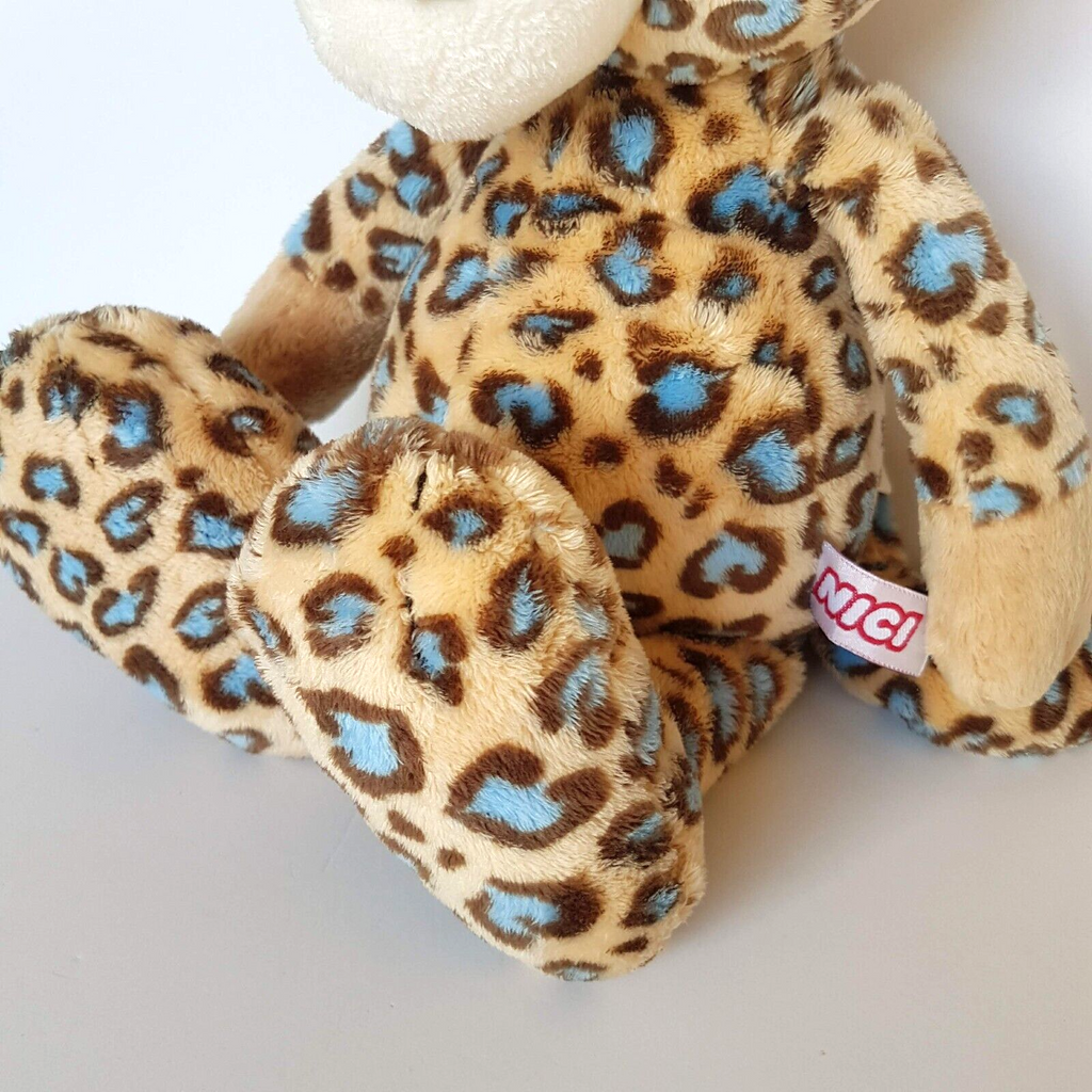 Nici Large LEOPARD WILD CAT Spotted Cheetah 35cm Plush Stuffed Animal Soft Toy2