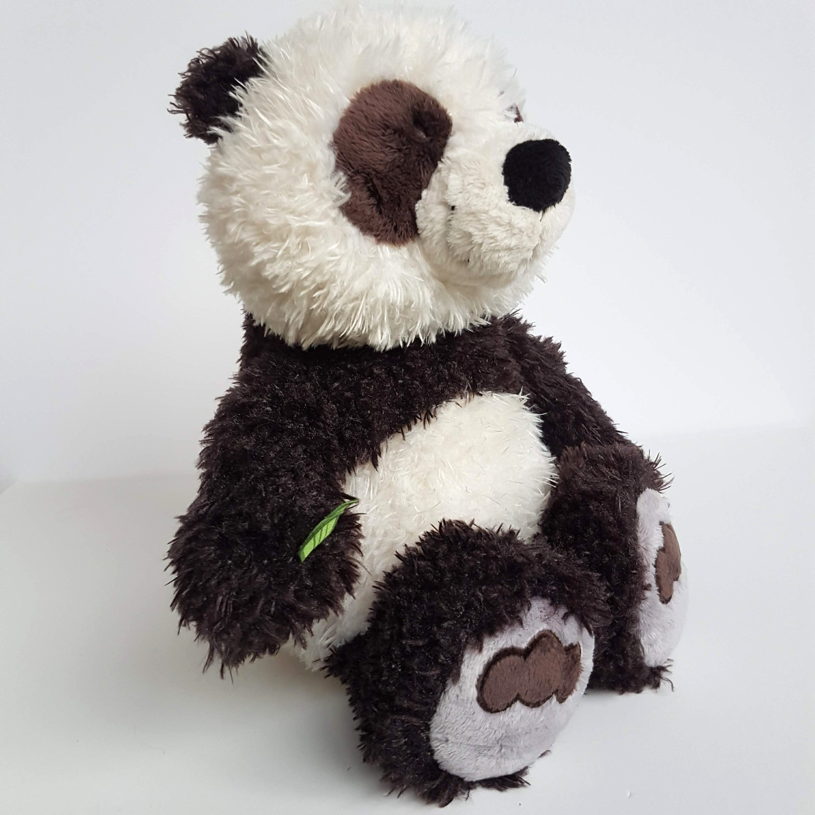Nici PANDA Plush Brown White 38cm Stuffed Animal Soft Toy Cuddly Rare Bamboo5