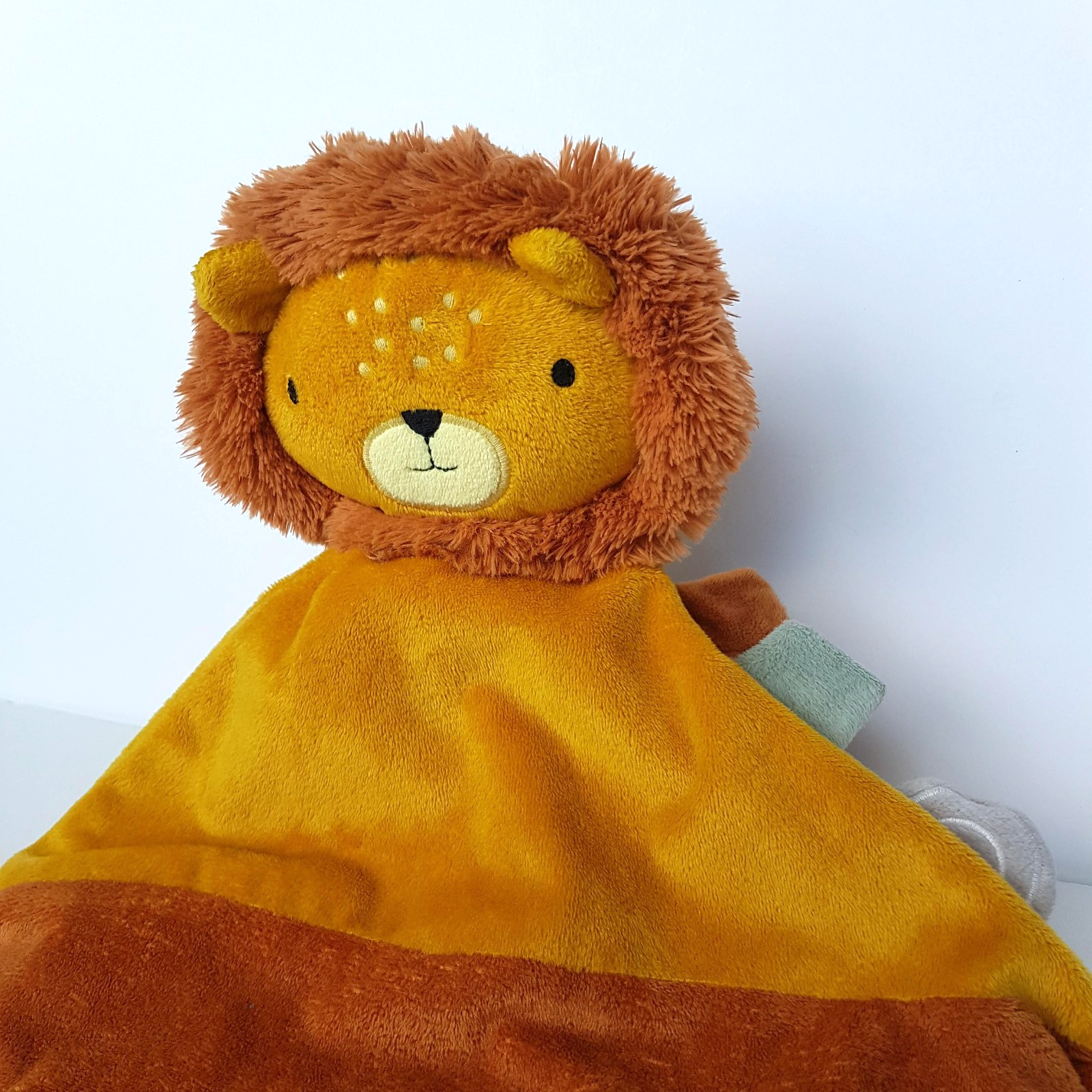 NK Nordic Kids LION WILD CAT Baby Comforter Lovey Plush Security Blanket Toy6
