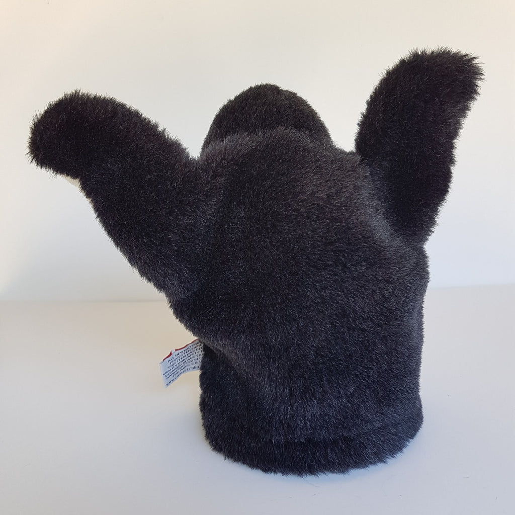 Dinki Di PENGUIN Hand PUPPET 9” SQUEAKER Plush Stuffed Animal Sea Bird Soft Toy6