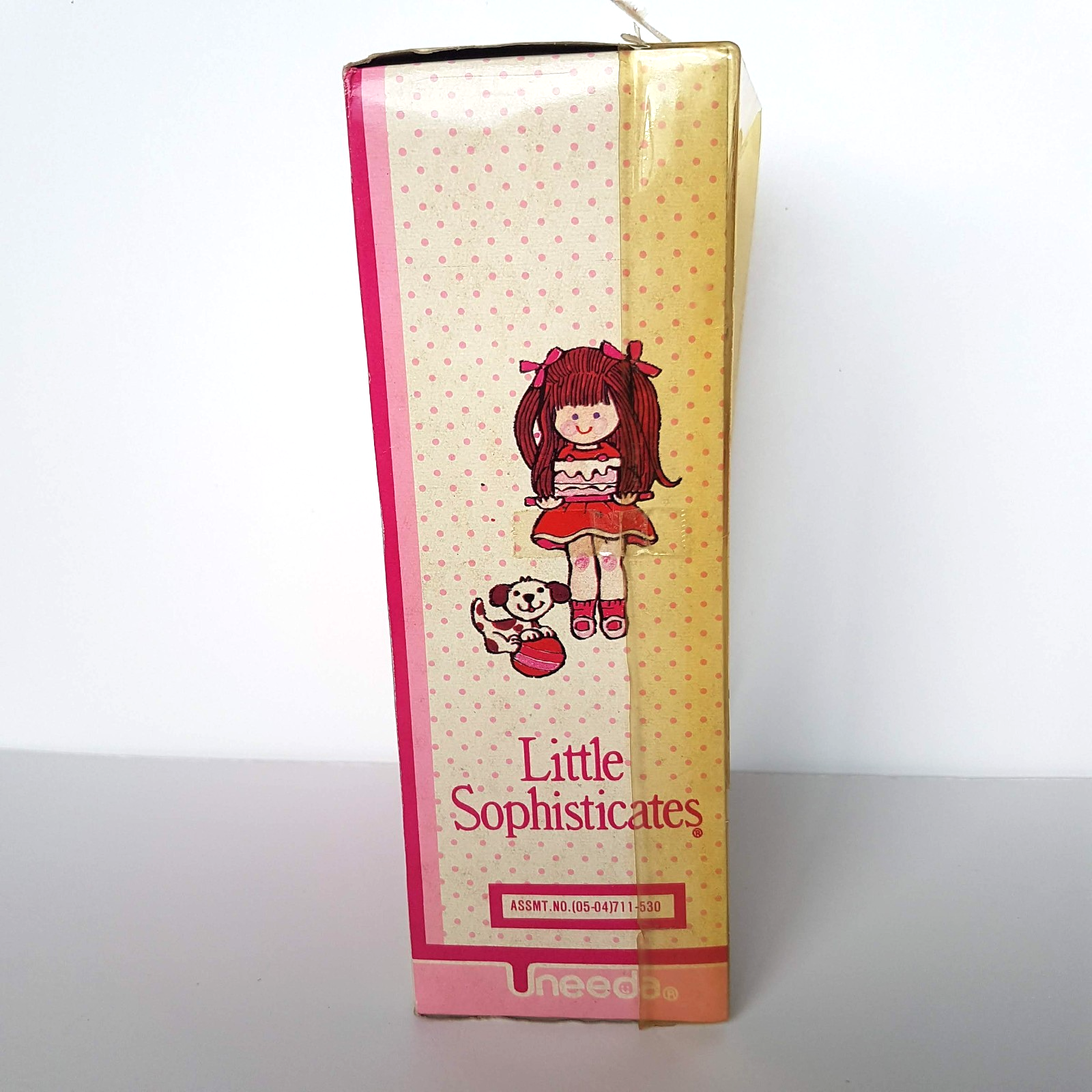 RARE Vintage 1983 UNEEDA LITTLE SOPHISTICATES DOLL BOX 21cm Brunette Collectible9