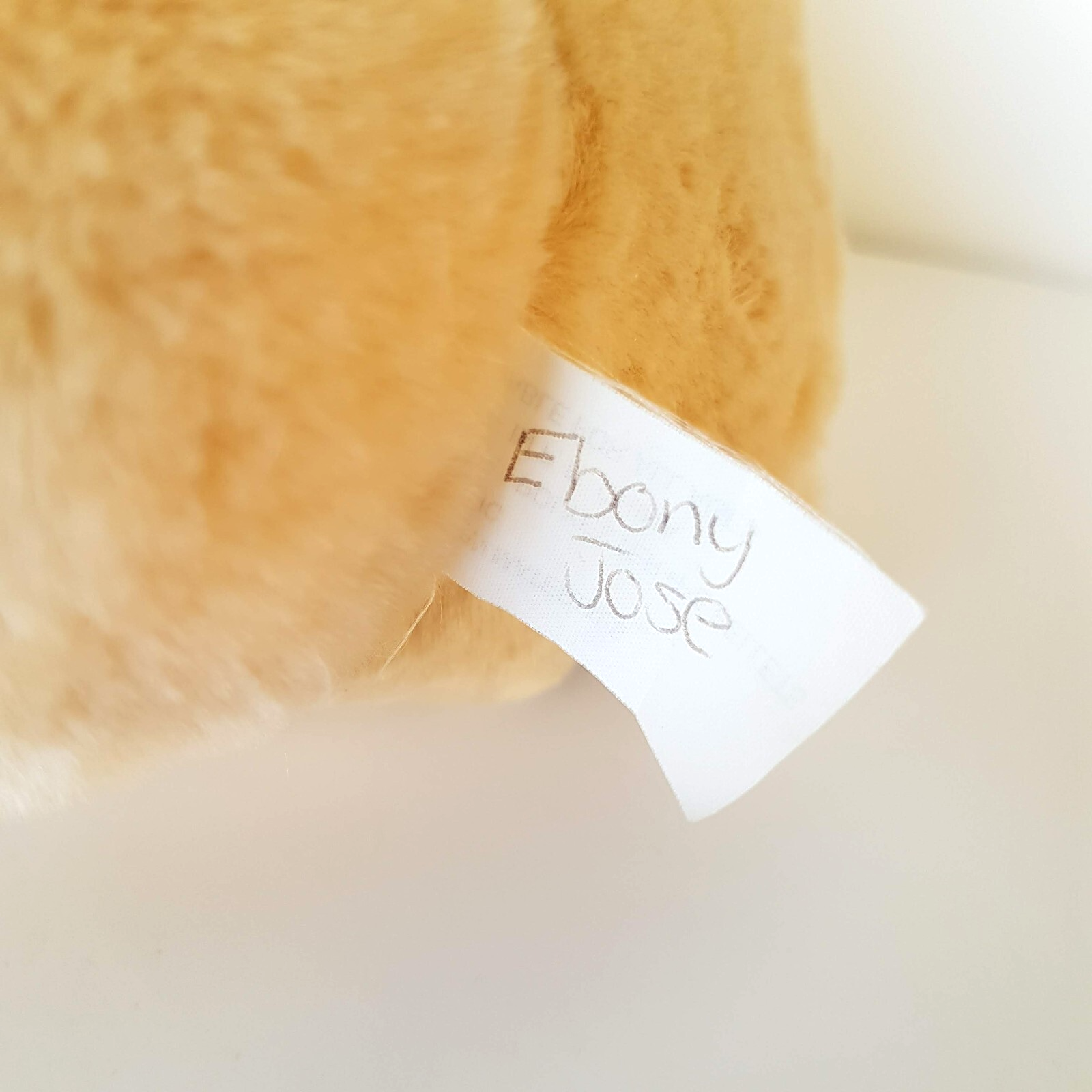 Teddy Bear MUM & BABY BEAR Plush Cream Stuffed Animal Super Soft Toy Tartan Bow5