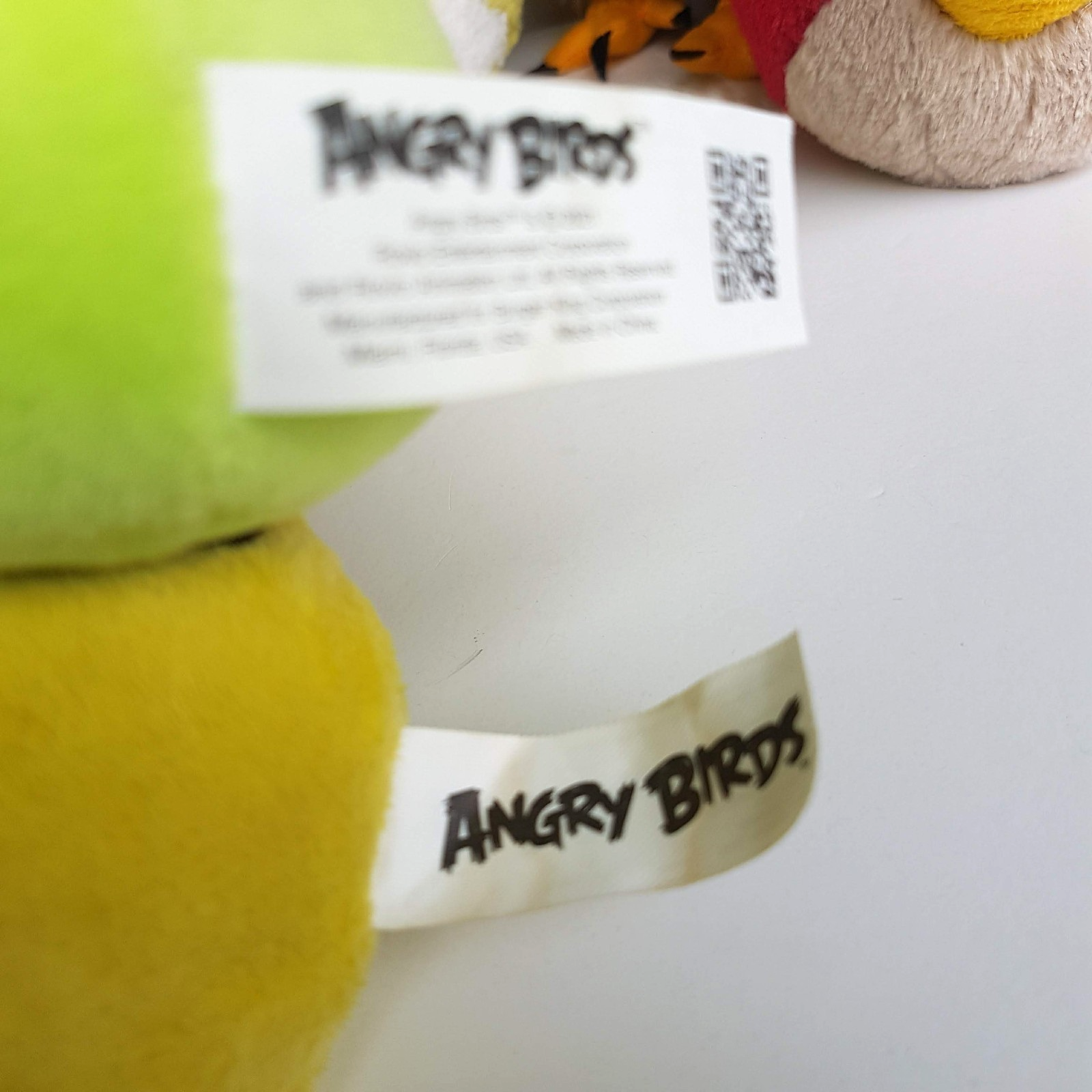 Angry Birds MIXED LOT Chuck Red Pig Eagle Game Plush Stuffed Animal Soft Toy7