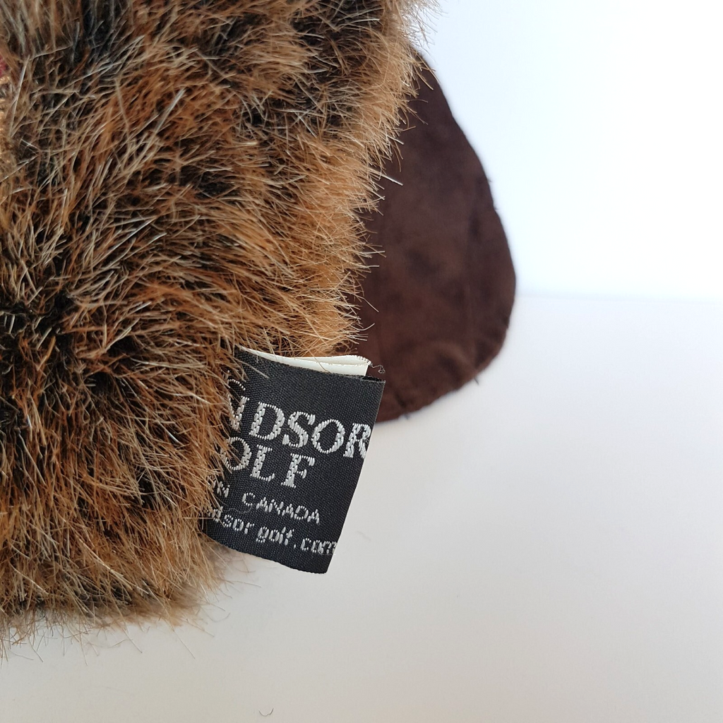 Chateau Whistler BEAVER GOLF CLUB COVER 35cm Soft Toy Cover Windsor Canada5