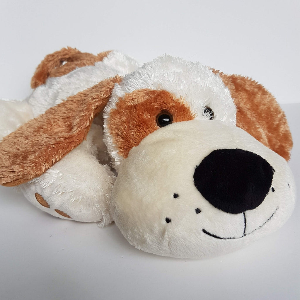 BIG FLOPPY PUPPY DOG Plush Teddy & Friends 42cm Stuffed Animal Soft Toy Beanbag1