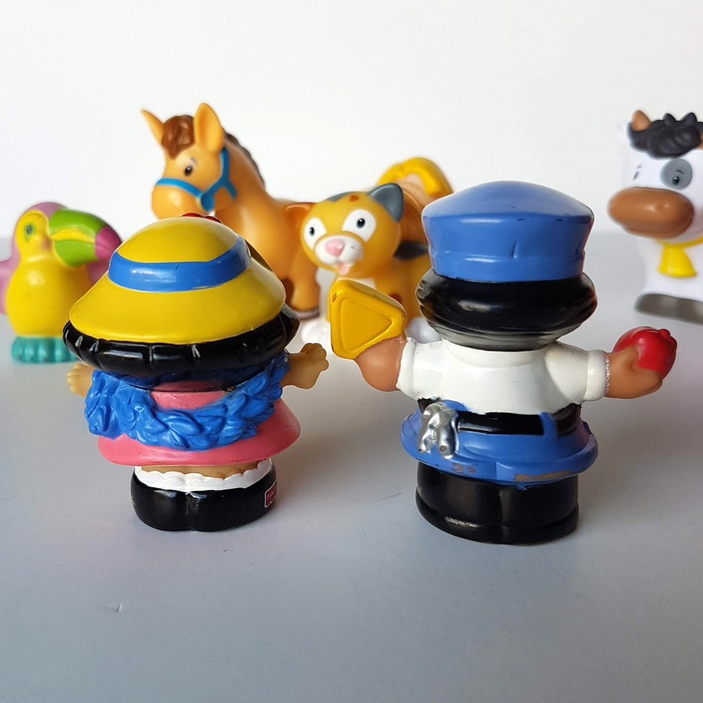 Fisher Price Little People MIXED LOT Farm Animals Birds Boy Girl Figures Toy7