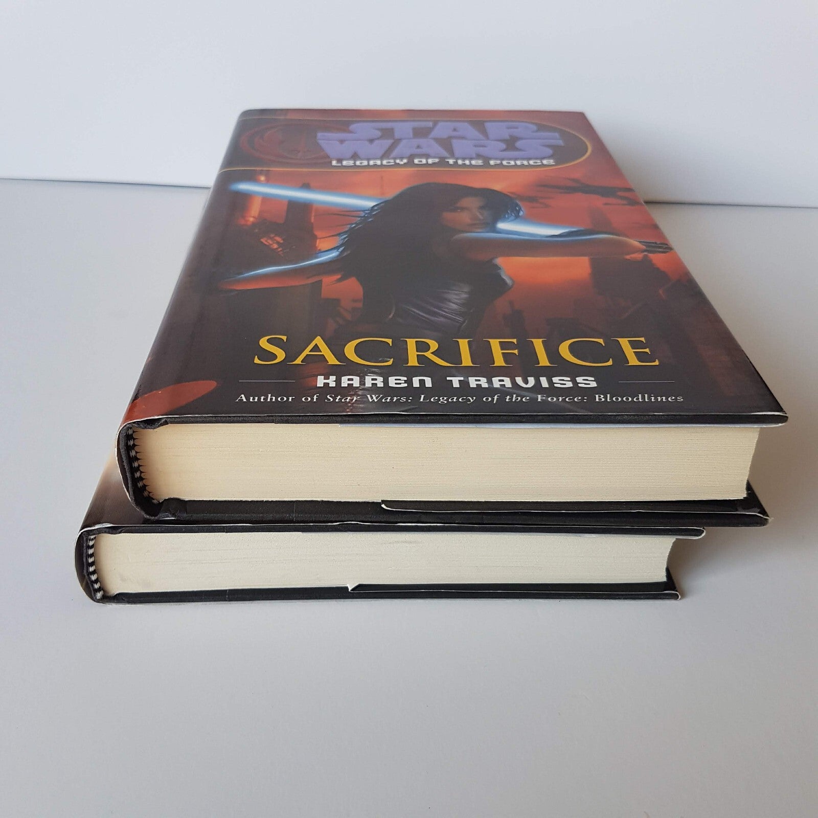 STAR WARS Books Legacy Of The Force Sacrifice 2007 Invincible 2008 Set Hardcover4