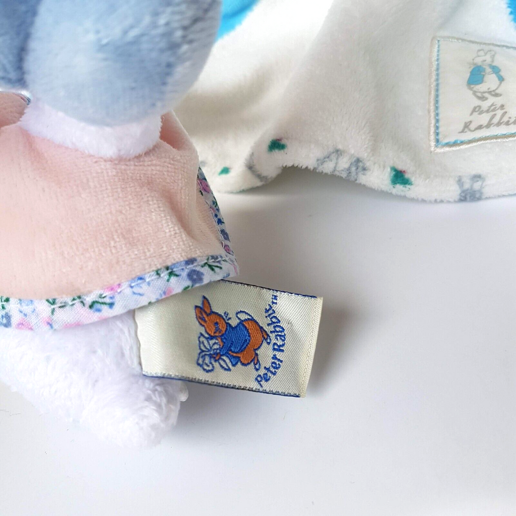 Peter Rabbit BABY TOY BUNDLE Plush Lovey Security Blanket Comforter & Rattle Toy6