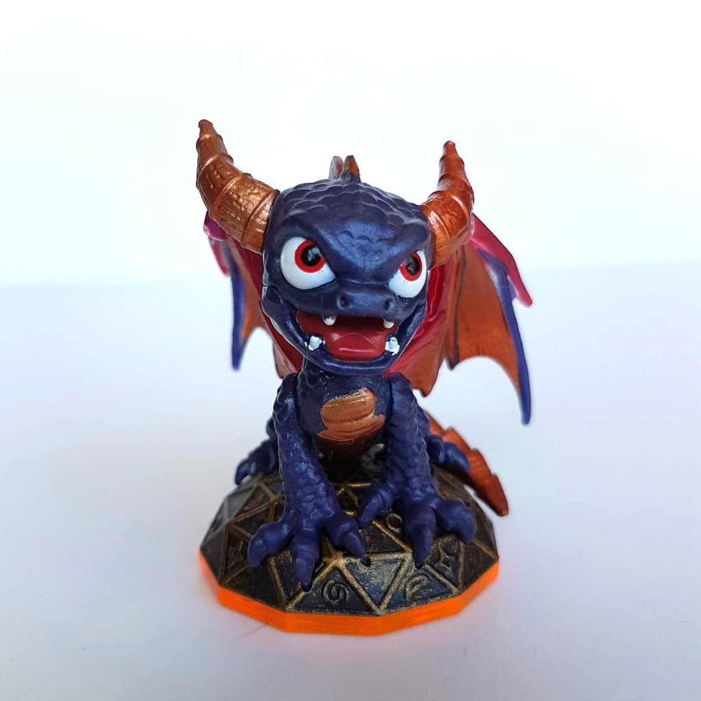Skylanders GIANTS SPYRO Series 2 Rare Orange Base Gaming Figurine Dragon 20121