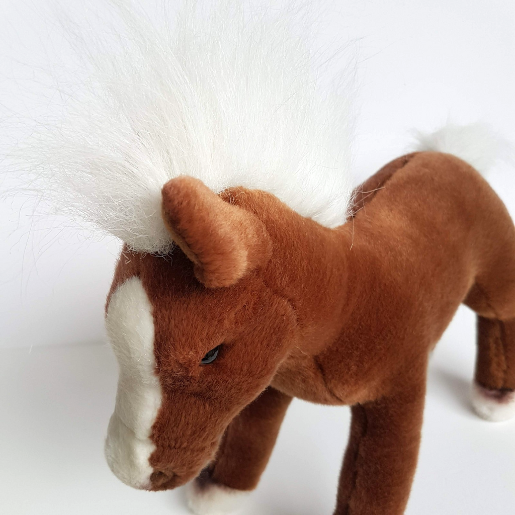 Russ Yomiko Classics PALOMINO HORSE Plush Stuffed Animal Soft Toy Pony 35cm long1