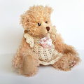 Settler Bears LACE ROSE TEDDY Bear 33cm Plush JOINTED Soft Toy Stuffed Animal0
