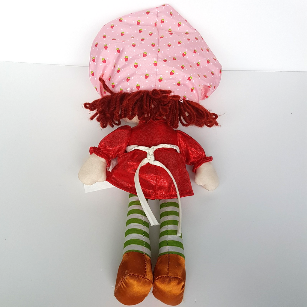 Strawberry Shortcake RAG DOLL 40th ANNIVERSARY Sparkle Glitter 36cm Soft Toy13