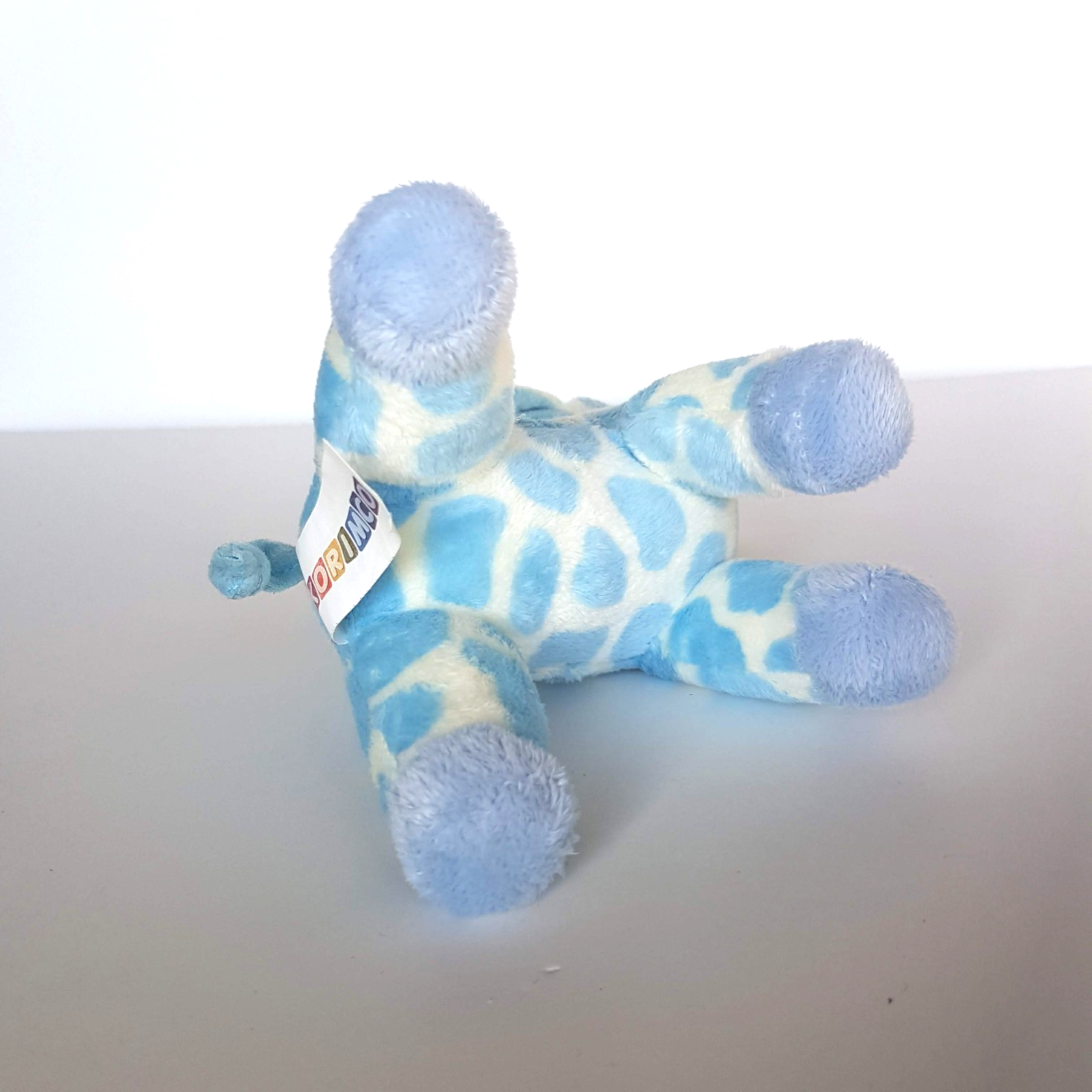 Korimco BLUE GIRAFFE RATTLE Plush Lovey Stuffed Animal Comforter Soft Toy Cute5