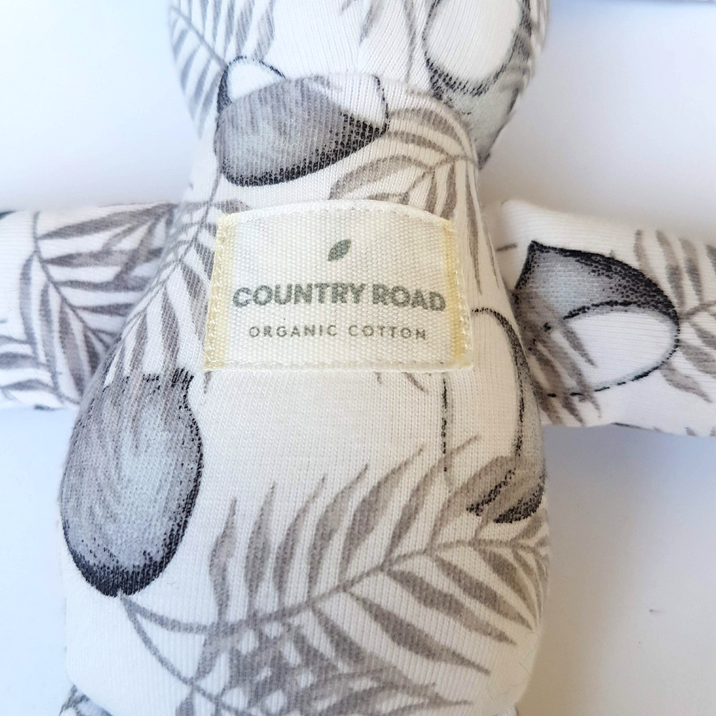 Country Road BUNNY Lovey Comforter Rabbit Plush Security Soft Toy Coconut Floppy2