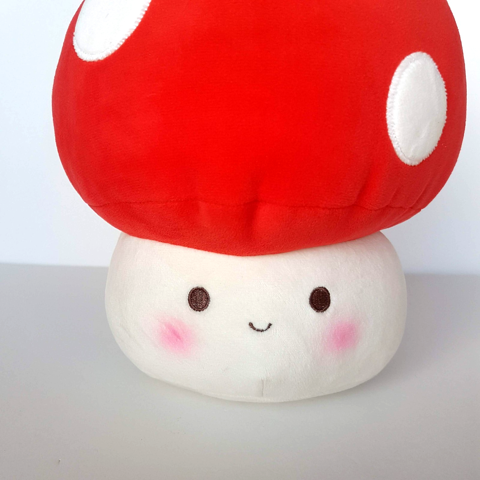 Miniso SPOTTED MUSHROOM Plush 22cm Soft Toy Stuffed Animal Fungi Character Cute4