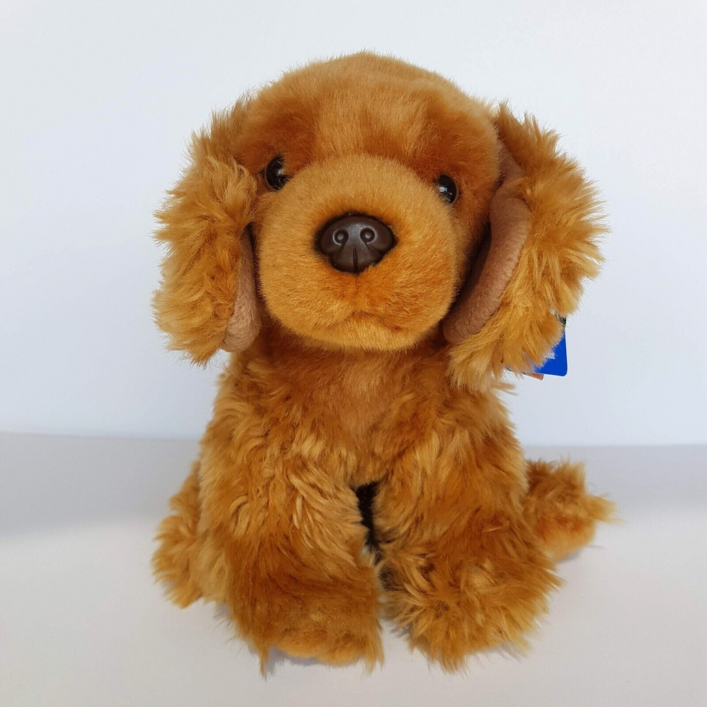 GOLDEN RETRIEVER DOG Living Nature Plush Puppy 21cm TAGS Soft Toy Stuffed Animal1
