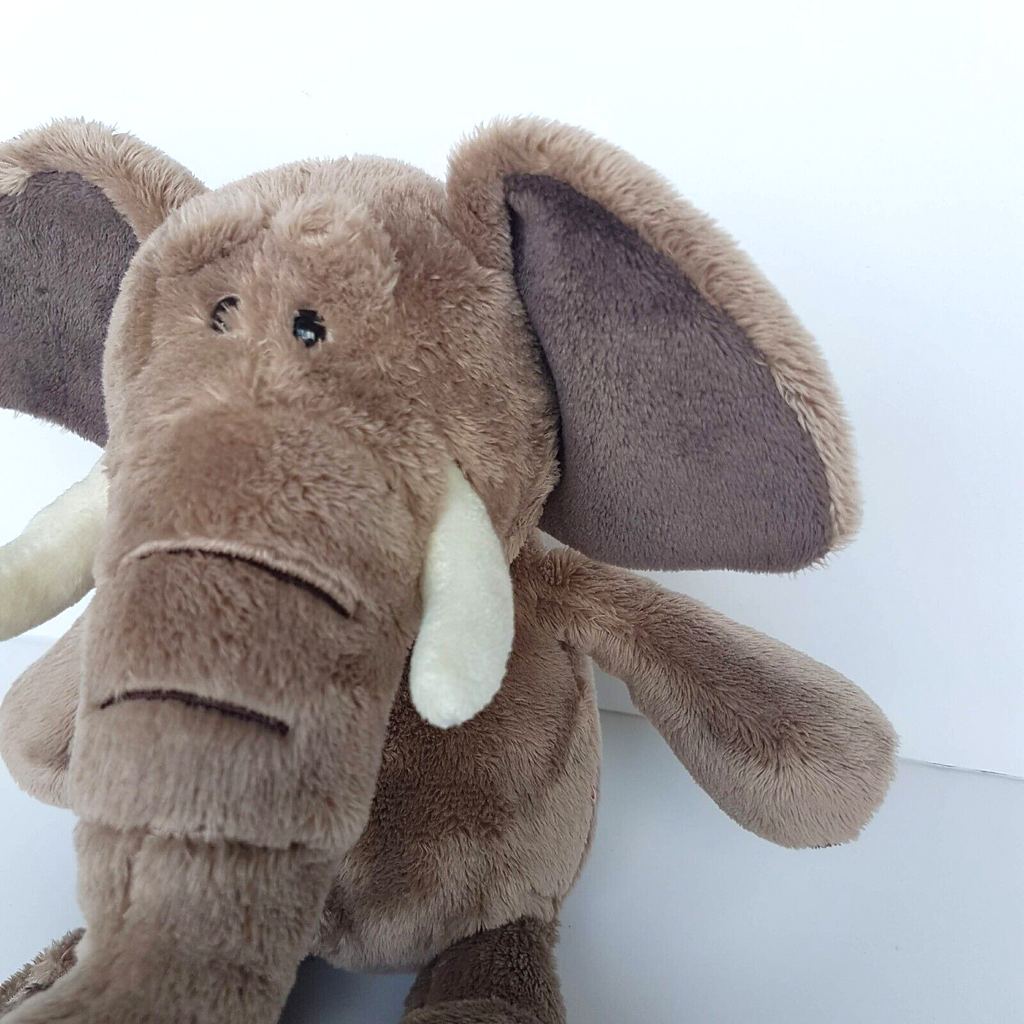 Nici ELEPHANT 24cm Plush Zoo Stuffed Animal Cuddle Soft Toy Cute Safari Toys3