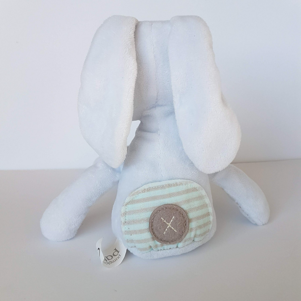 Pumpkin Patch BLUE BUNNY RABBIT Lovey 38cm Plush Baby Comforter Sleep Soft Toy5