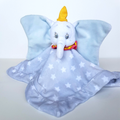 Disney DUMBO ELEPHANT Baby Lovey Comforter Security Blanket Soft Toy Crinkle Ear0