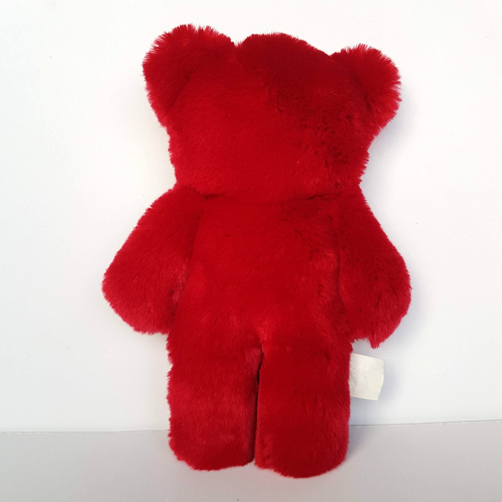 Britt Bear RED FLAT BEAR Teddy Plush 24cm Stuffed Animal Soft Toy Cuddly Sleep6