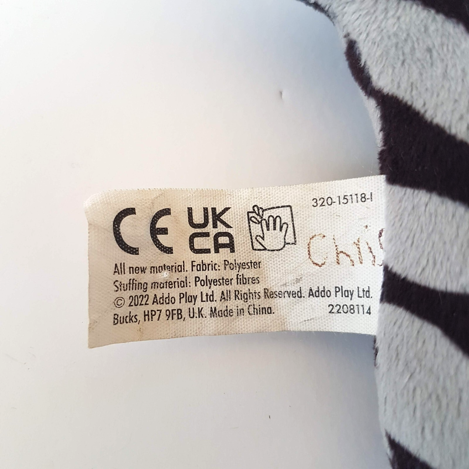 Fuggler OOGAH BOOGAH ZEBRA Funny Ugly Monster Plush Tongue Teeth Stripe Scary7
