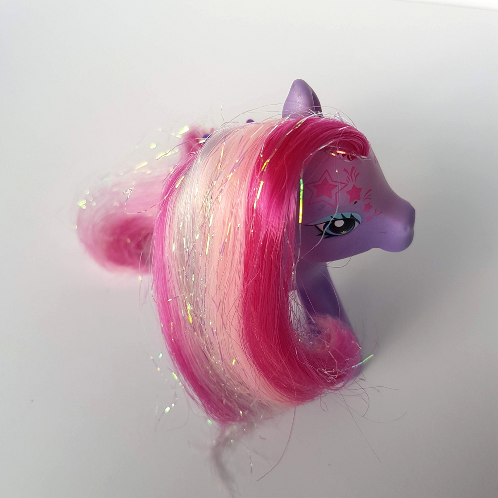 My Little Pony STARSONG 2007 Hasbro 12cm Glitter Hair PEGASUS Horse Figure Toy9