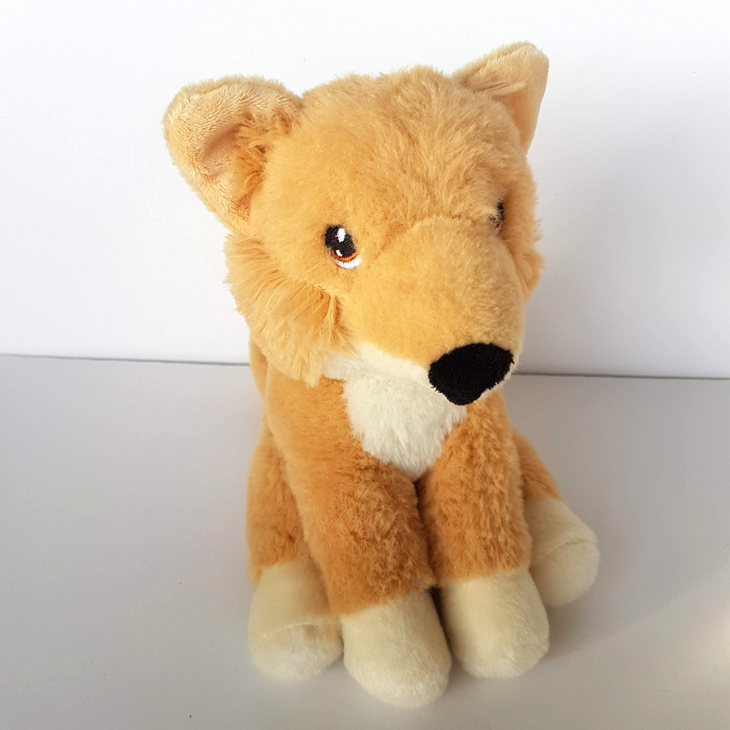 Keel DINGO AUSTRALIAN WILD DOG Plush 22cm Stuffed Animal Soft Toy Embroidery1