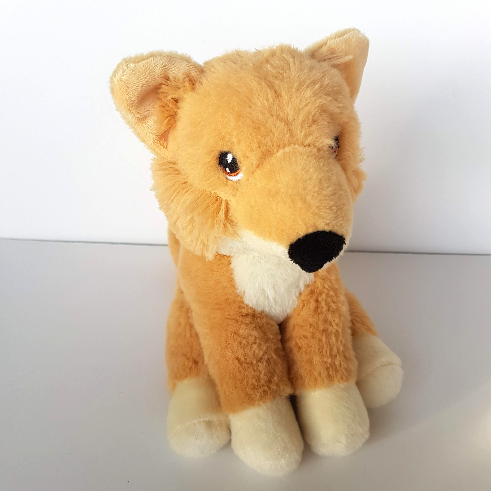 Keel DINGO AUSTRALIAN WILD DOG Plush 22cm Stuffed Animal Soft Toy Embroidery1