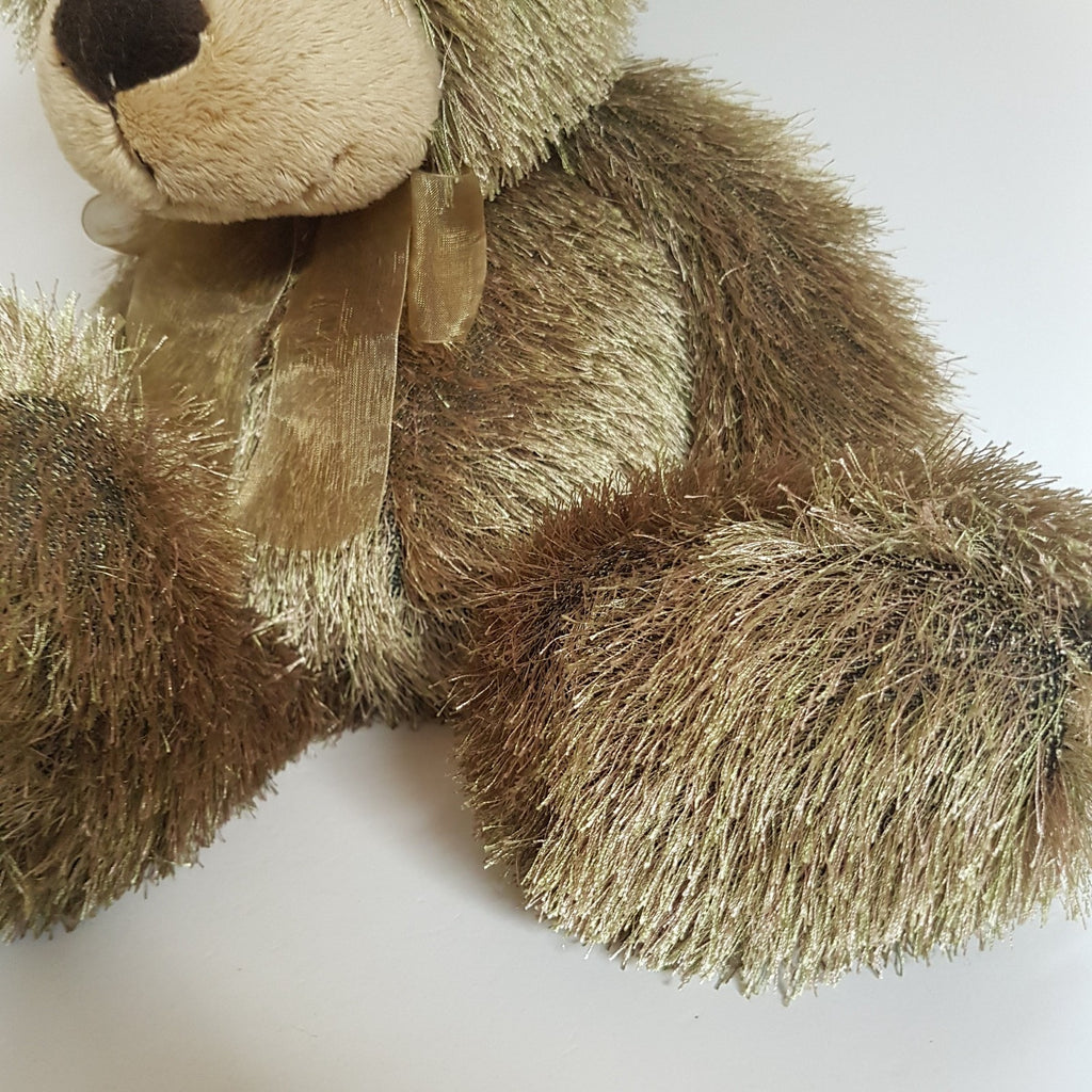 Baby Touch SHAGGY TEDDY BEAR 45cm Plush Soft Toy Floppy Stuffed Animal Cuddly4