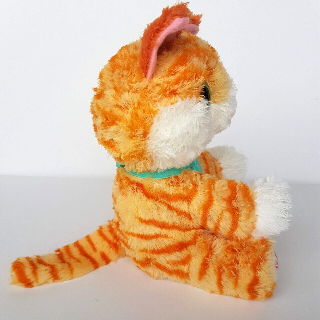 Scruff A Luvs GINGER CAT Collar Plush Orange White Stuffed Animal Soft Toy Moose7