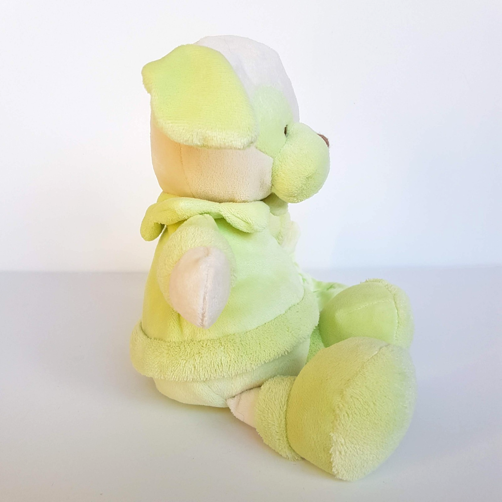 Bebe Gund GREEN DOG Lovey Comforter Security Soft Toy 29cm Plush Stuffed Animal8