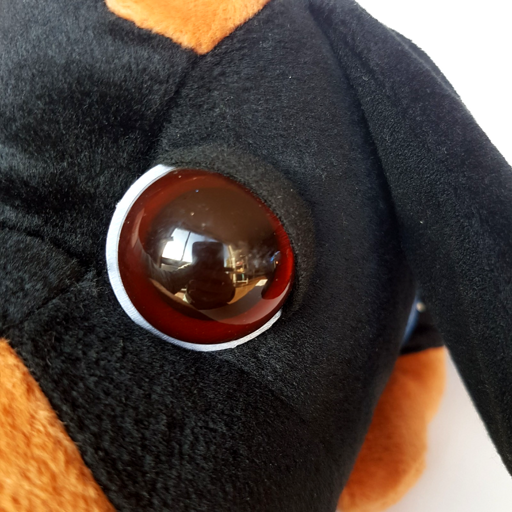 ARTLIST The DOG LARGE ROTTWEILER 35cm Puppy Plush Soft Toy Collar Stuffed Animal6