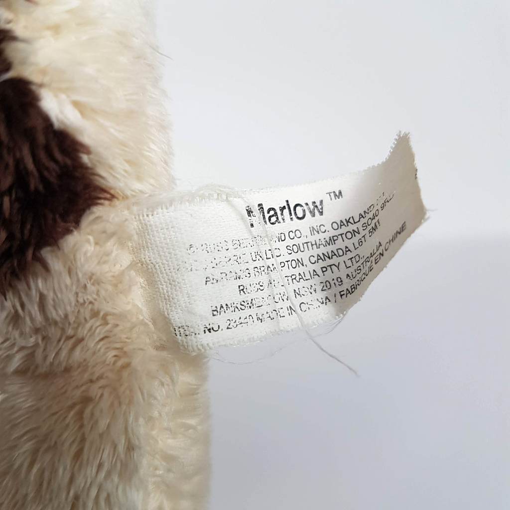 Russ PEEPERS COW BULL MARLO Floppy Plush TAG Small 12cm Soft Toy Stuffed Animal12