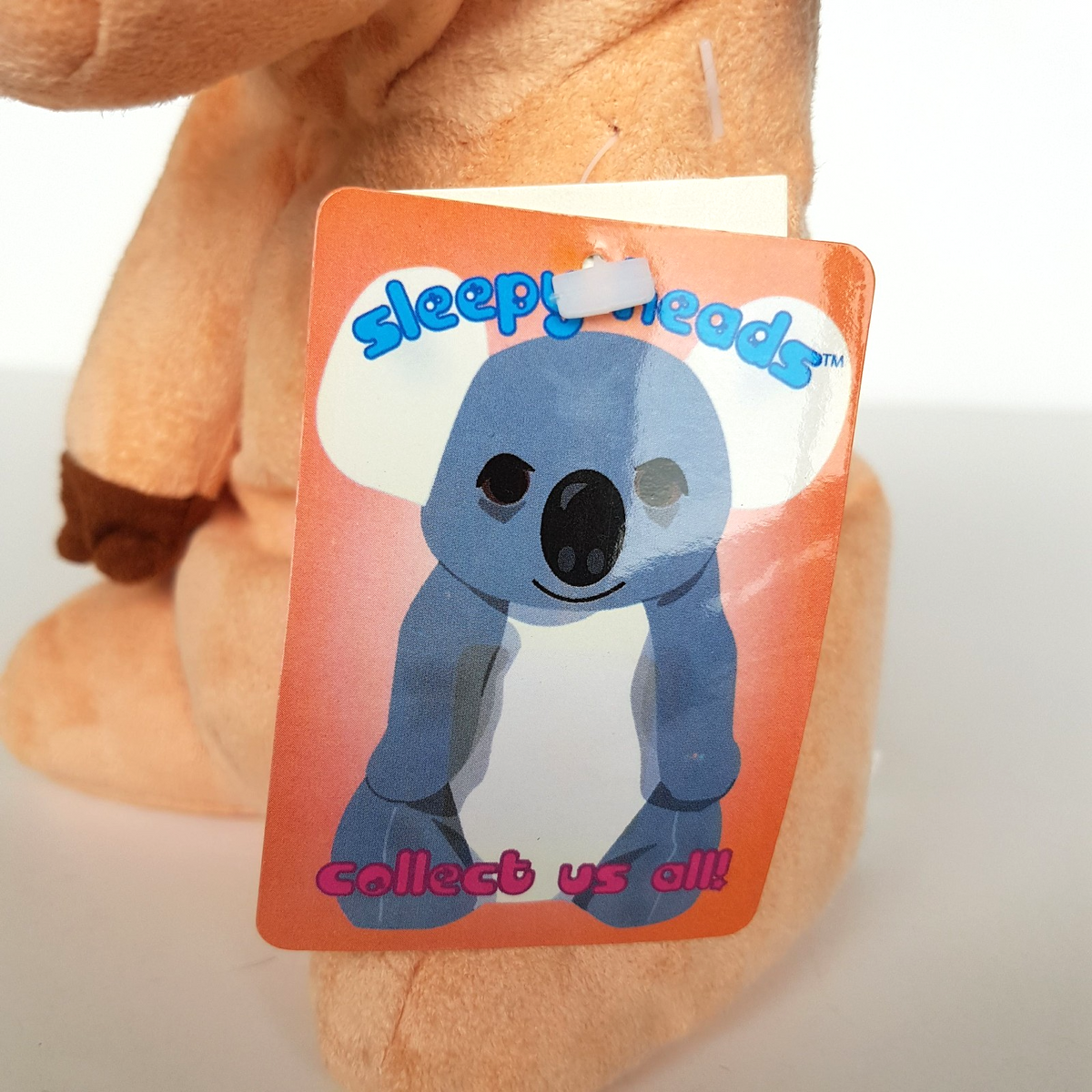 RARE CA Australia SLEEPY HEADS PIG Pigzi Plush 16cm Stuffed Animal Soft Toy7