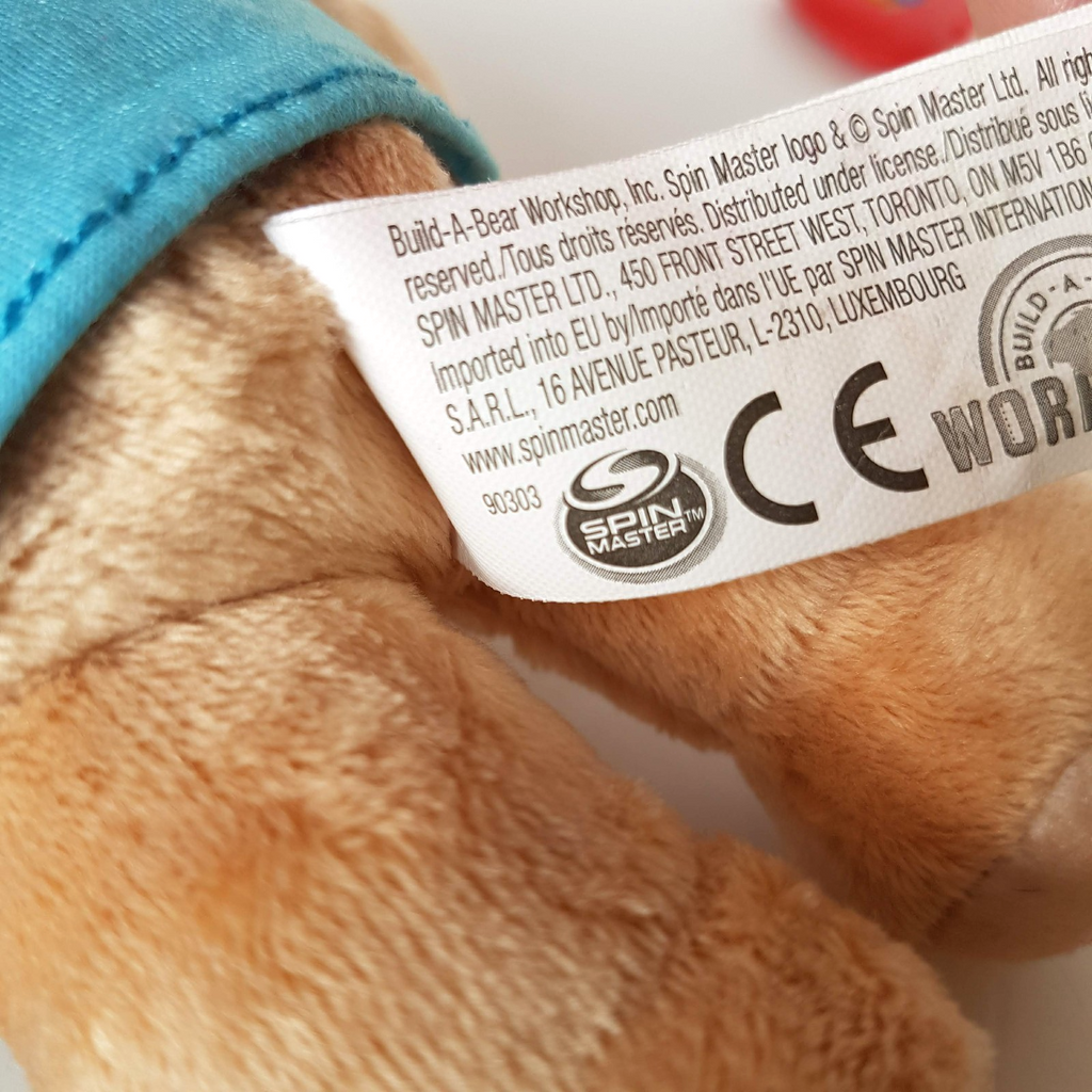Build A Bear BUDDY SMALLFRY Teddy 19cm Cat T Shirt Stuffed Animal HEART inside5