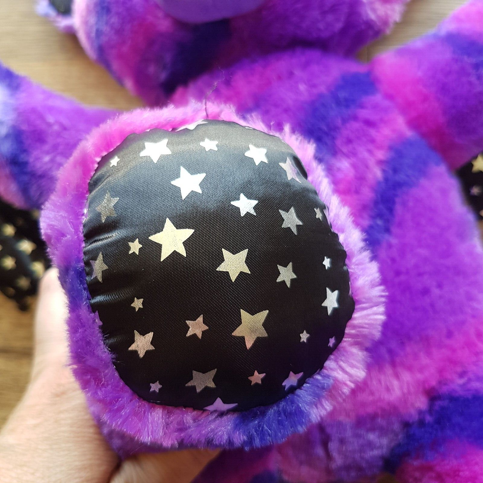 Build A Bear VAMPIRE BAT Plush STARRY NIGHT Purple Blue Stars Stuffed Animal Toy10