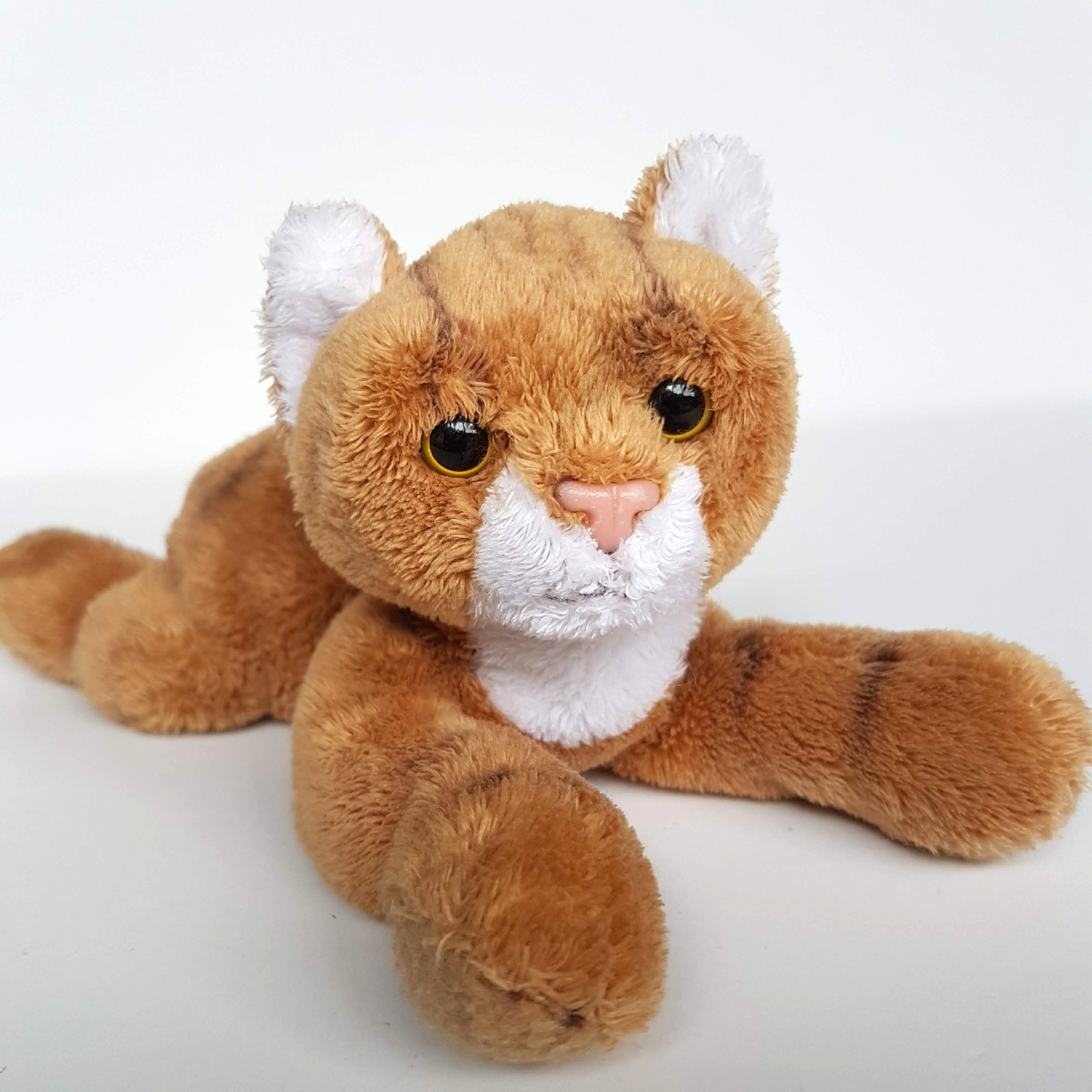 Yomiko Classics FLOPPY GINGER CAT CHRIS Stuffed Animal Soft Toy Floppy Beanbag2