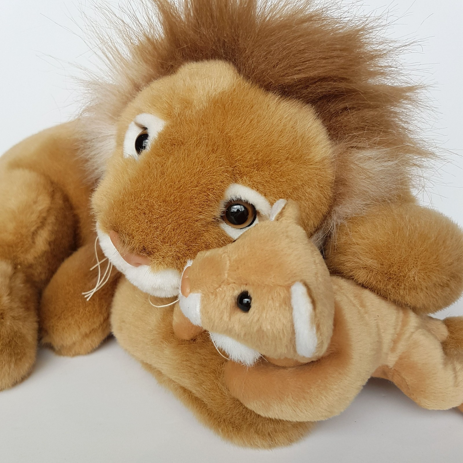 Corroboree LION & CUB WILD CAT Safari Plush Soft Toy Stuffed Animal CA Australia5