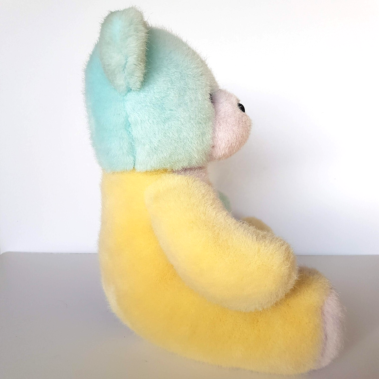 UNITED COLORS OF BENETTON Teddy Bear Colour Block 30cm Plush Rare Stuffed Animal11